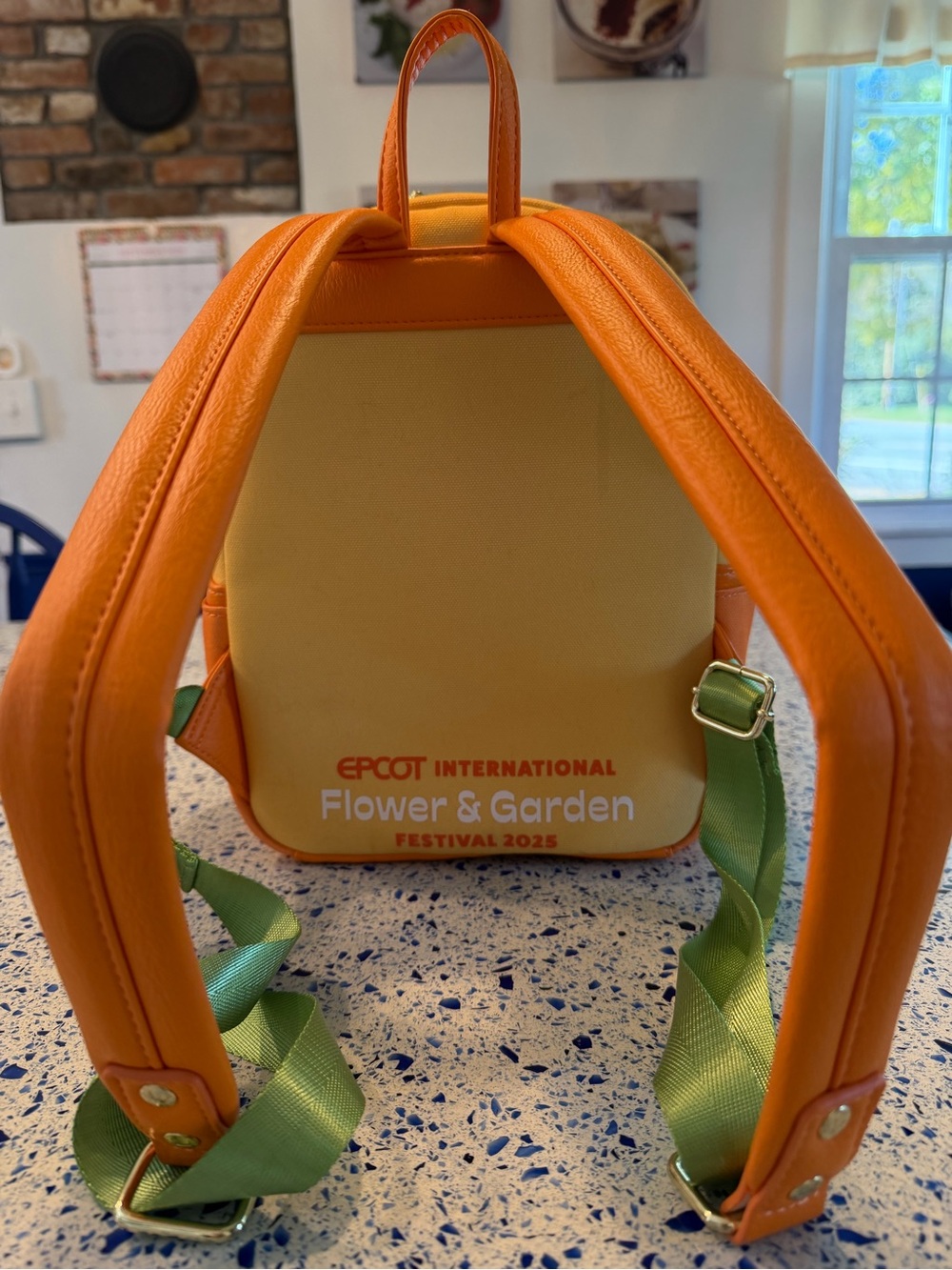 Epcot 2025 Flower and Garden Festival Loungefly backpack. - Picture 2 of 5